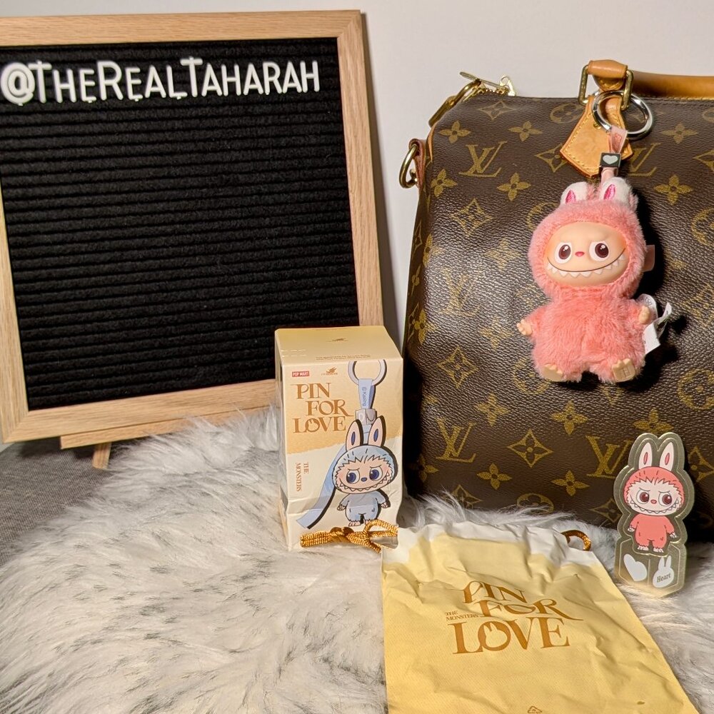 THE MONSTERS Pin for Love Vinyl Plush – Secret Edition Heart Labubu